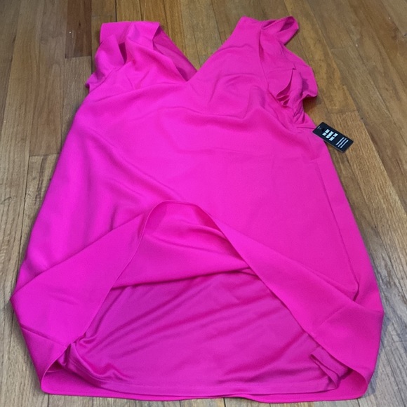 EXPRESS Hot Pink Dress - Picture 4 of 10